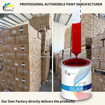 Résistant aux intempéries 1K Rich Red Acrylic Paint Coating et peinture automobile