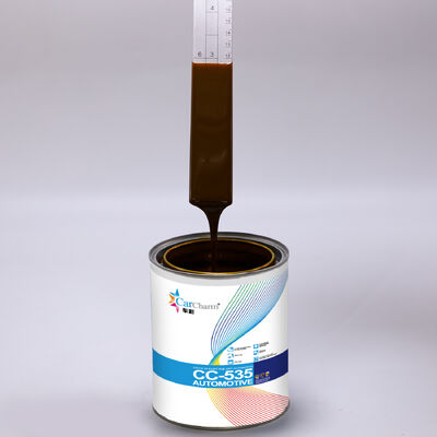 Résistant aux intempéries 1K Transparent Fer Jaune Peinture acrylique Peinture automobile Peinture automobile Couche et peinture