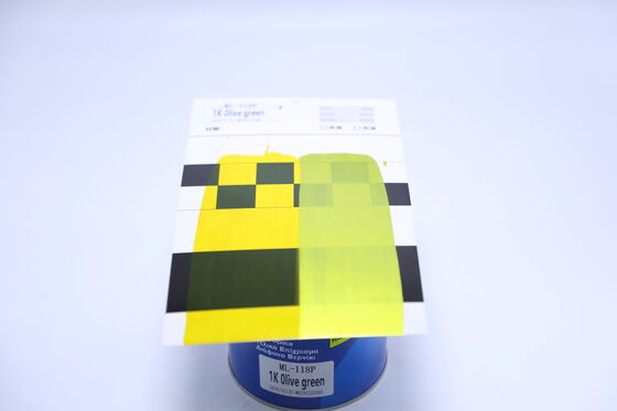 Prix d'usine pour la vente de peinture automobile Peinture à pulvériser pour voiture vert olive
