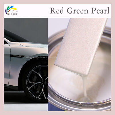 Peinture acrylique nacré rouge vert changeant de couleur, revêtement automobile et peinture de réparation automobile