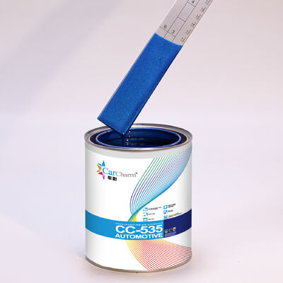 Peinture de réparation automobile acrylique 1K argent bleu brillant - Fourniture en vrac professionnelle