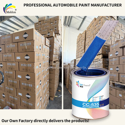 Peinture de réparation automobile acrylique 1K argent bleu brillant - Fourniture en vrac professionnelle