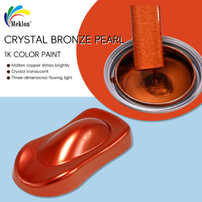 Peinture de réparation automobile Cristal Perle de bronze 1L Acrylique Fabrique de haute brillance en gros Prêt à expédier