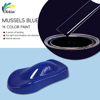 Peinture de réparation automobile Moules bleues 1L acrylique haute brillance usine en gros prêtes à l'expédition