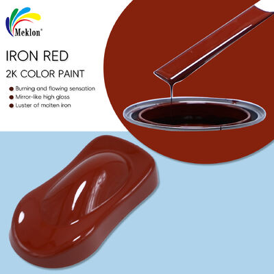 Peinture de réparation automobile 222 Fer Rouge 1L Acrylique Fabrique en gros 7-14 jours