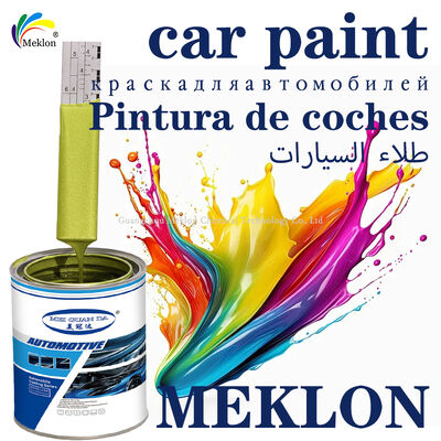 Peinture de réparation automobile X16 jaune émeraude 1L, mélange de précision acrylique en usine 7-14 jours