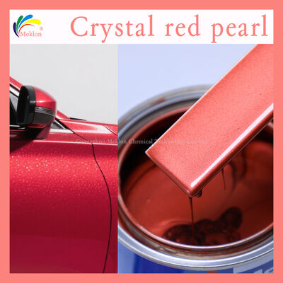 Vente en gros X02 Perle rouge cristallin 1L Peinture acrylique Prix d'usine 7-14 jours