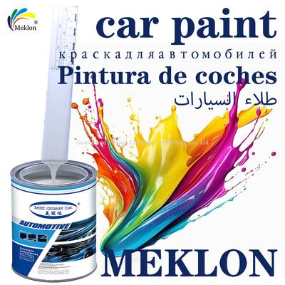 Peinture de finition de voiture Perle blanche cristalline 1K Teinture acrylique Idéal pour les ateliers de réparation automobile et la restauration des véhicules