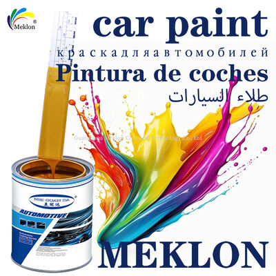 Vente en gros de peinture de réparation automobile 1K revêtement de base métallique 2K couleur solide revêtement de finition automobile
