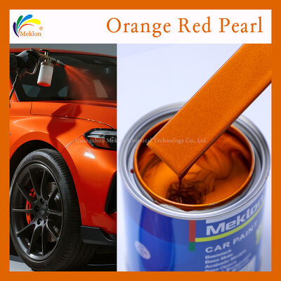 Peinture automobile à haute solidité orange rouge perle peinture automobile personnalisée anti-fading OEM & ODM