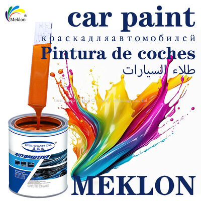 Peinture automobile à haute solidité orange rouge perle peinture automobile personnalisée anti-fading OEM & ODM