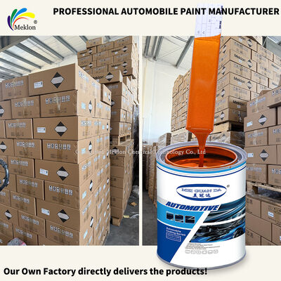 Peinture automobile à haute solidité orange rouge perle peinture automobile personnalisée anti-fading OEM & ODM