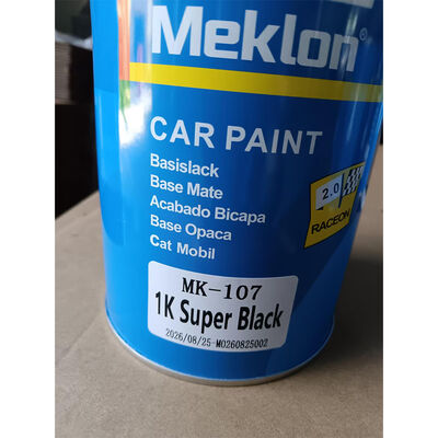 Peinture acrylique noire Pure pour voiture, couleur unie, haute brillance, finition automobile, pour la réparation de la carrosserie automobile, ML-137P 1K