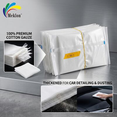 Lingettes en gaze épaissie 100% coton pour le dépoussiérage - Idéales pour le nettoyage