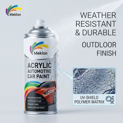 Peinture automobile acrylique résistante aux intempéries, peu coûteuse et adaptée à l'achat en gros