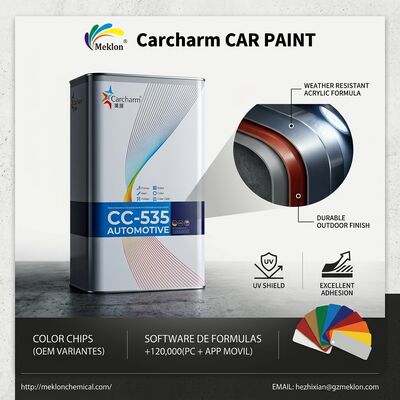 Peinture automobile acrylique résistante aux intempéries, peu coûteuse et adaptée à l'achat en gros