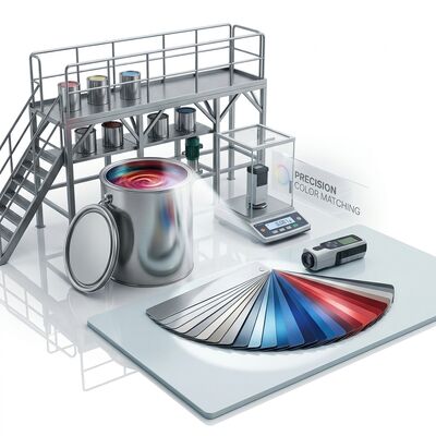 Ventes directes d'usine de peinture automobile avec système de couleur
