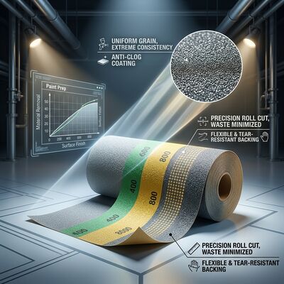 La série de papier de verre fournie directement par le fabricant Meklon est adaptée à de multiples scénarios.