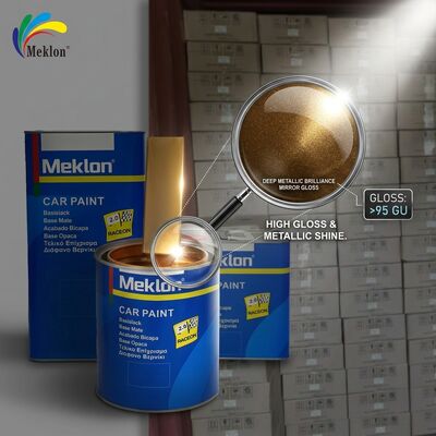 Peinture automobile brune professionnelle TopCoat pour les fabricants de réparation automobile
