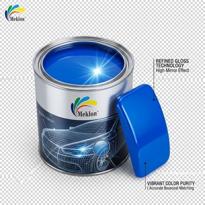Résine acrylique Auto Refinish Peinture Voiture Couche liquide 1K bleu brillant