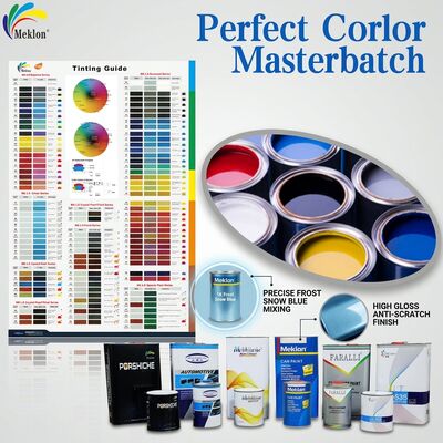 Bon brillant 1K Frost Neige Couleur bleue Tintures Couche de voiture Réparation Auto Refinish Peinture