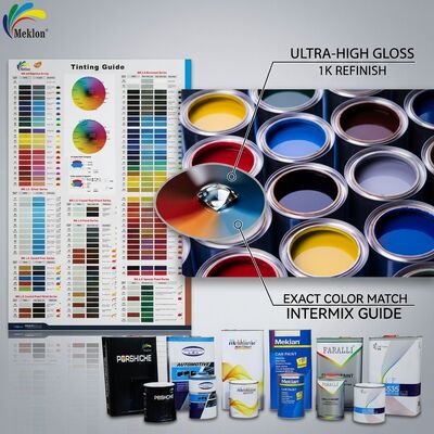 Couche de carrosserie automobile bien brillante Intermix Automotive 1K Refinish Peinture