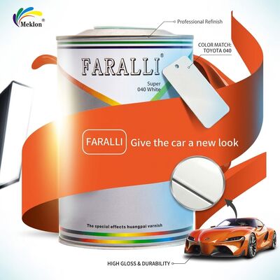 Finition professionnelle avec Toyota 040 Super White Refinish Peinture de voiture
