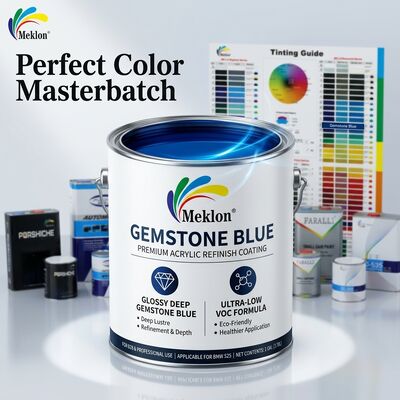 La peinture de voiture bleue de Gemstone est une peinture brillante 1L pour BMW 525 2015+ 467