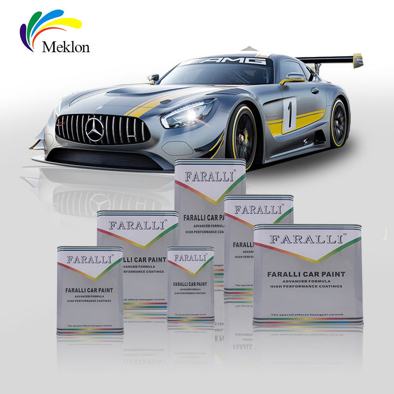 Peinture automobile revêtement automobile 1k couleur solide couche de base spéciale noire auto couleur encre