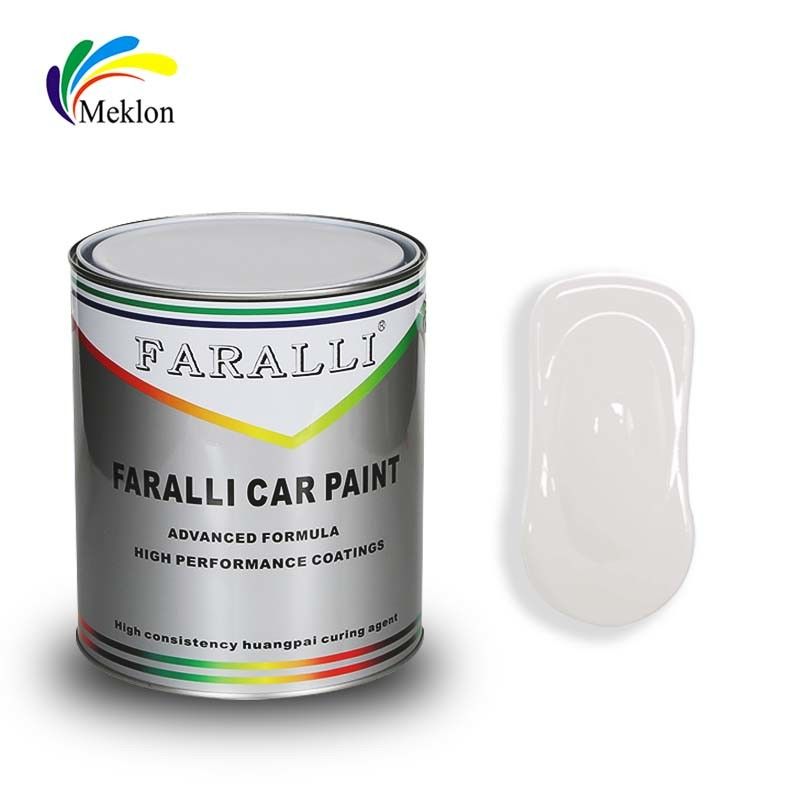 Vente à chaud Peinture automobile acrylique Peintures automobiles liquides Couche céramique Peinture automobile blanche pure