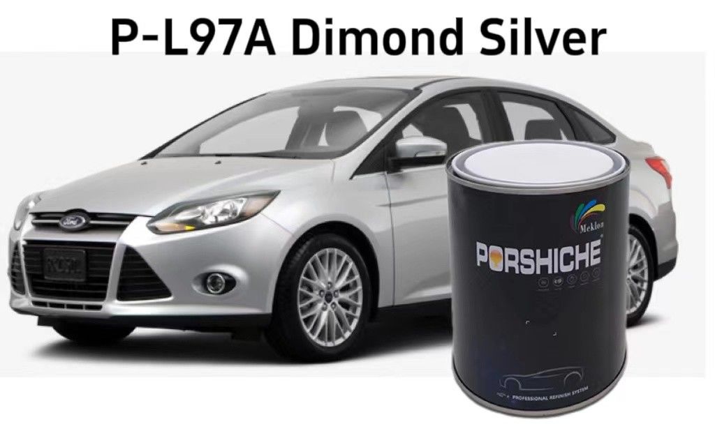 Peinture métallique pratique sans odeur, peinture à l' argent pour voiture.
