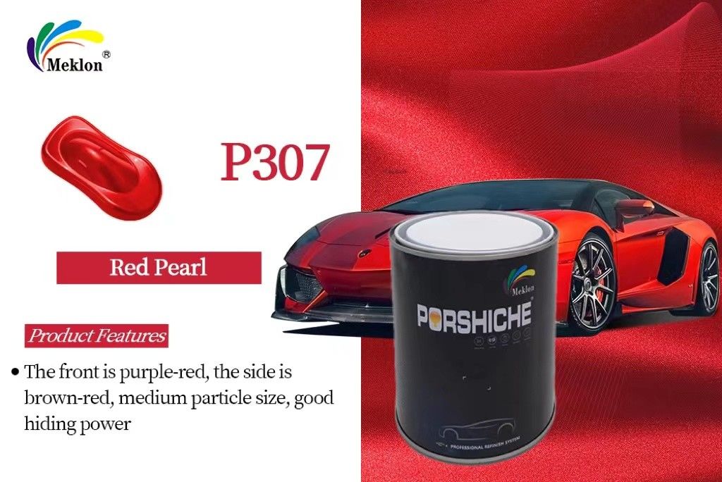 Peinture de perle de voiture résistante aux rayures Peinture rouge résistante à la moisissure