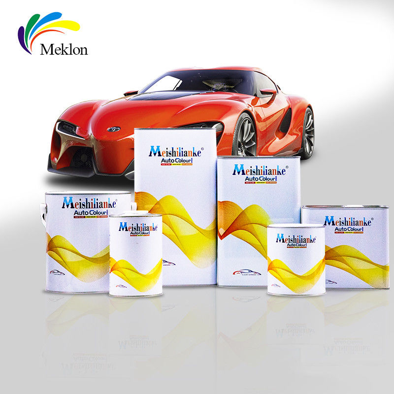 Peinture de voiture à haute brillance de couleur claire 1K Top Coat Acrylique Solid Colors Peinture de voiture