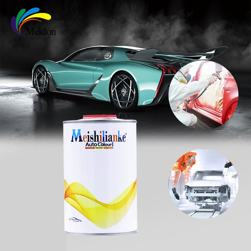 ISO 9001 1K Matériau de résine de couleur transparente durcitrice de peinture automobile