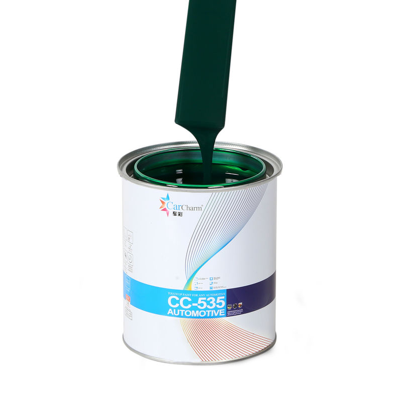 1K Couleur solide Peinture de base automobile Peinture de voiture jaune verte