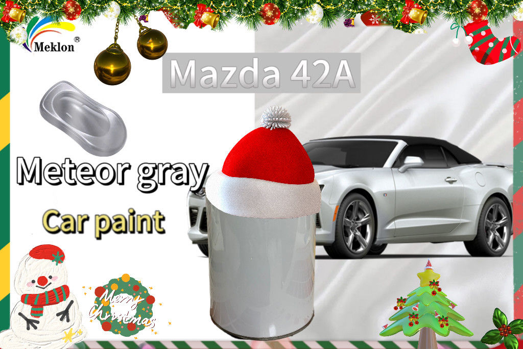 Formule personnalisée pour le 42A Meteor Gris bonne peinture de voiture pour Mazda