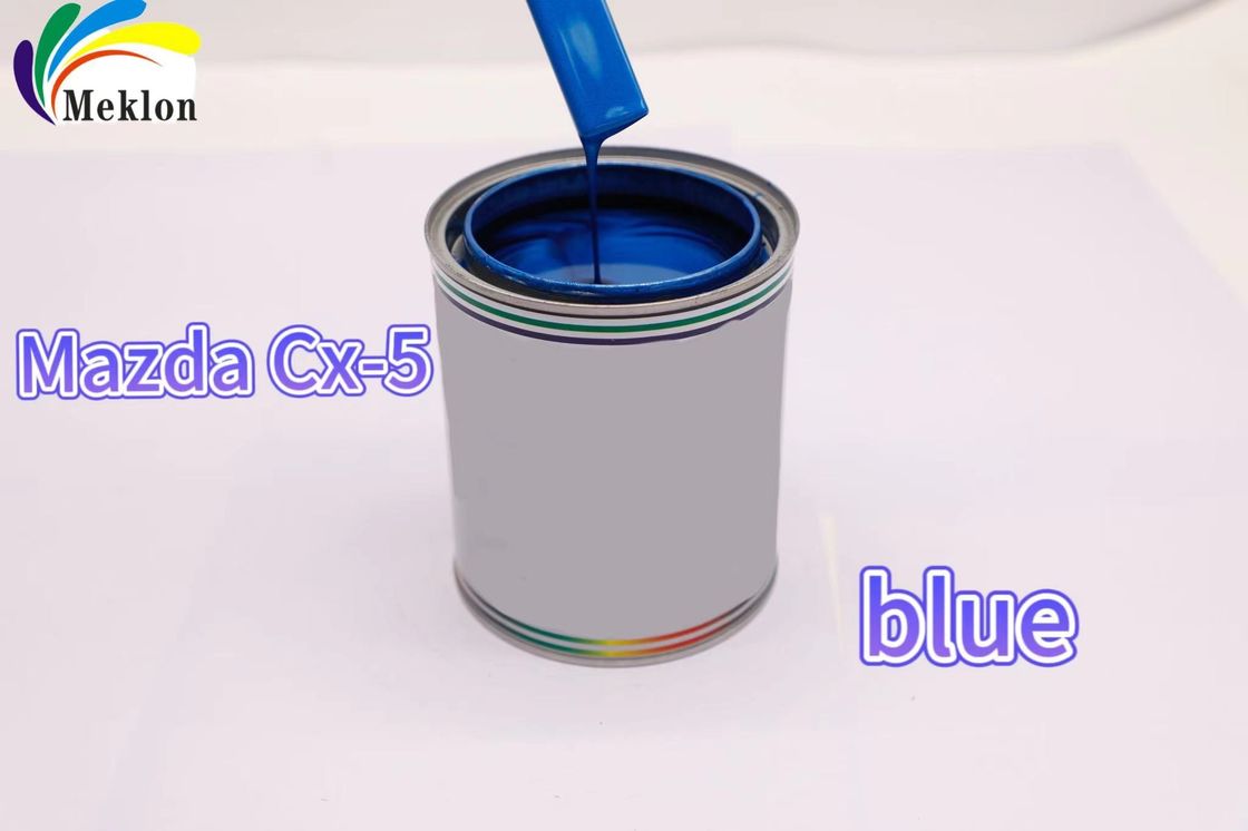 Meklon SKYACTIV Peinture de finition de voiture Couche bleue de voiture Luxe et sportivité pour 41B