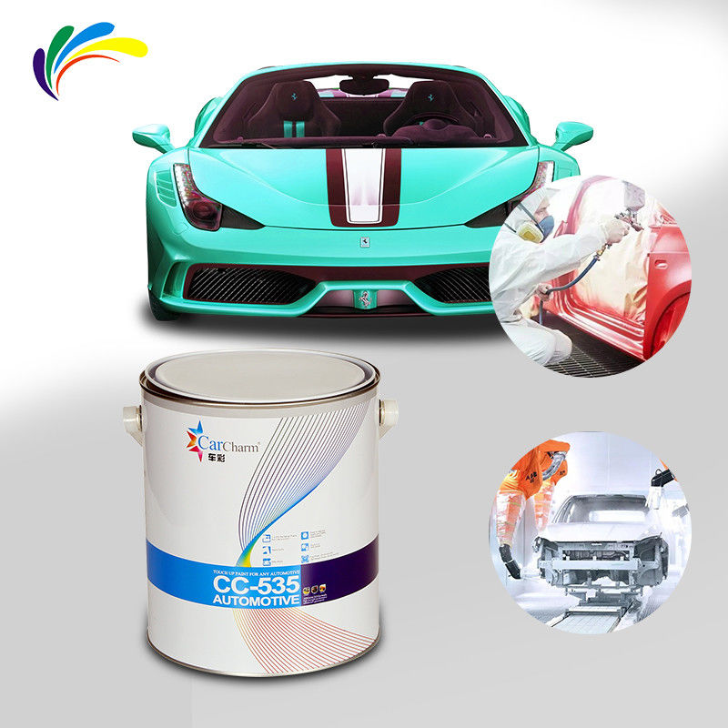 Résine acrylique peinture de finition automatique haute couleur solide automobile 2k Topcoat