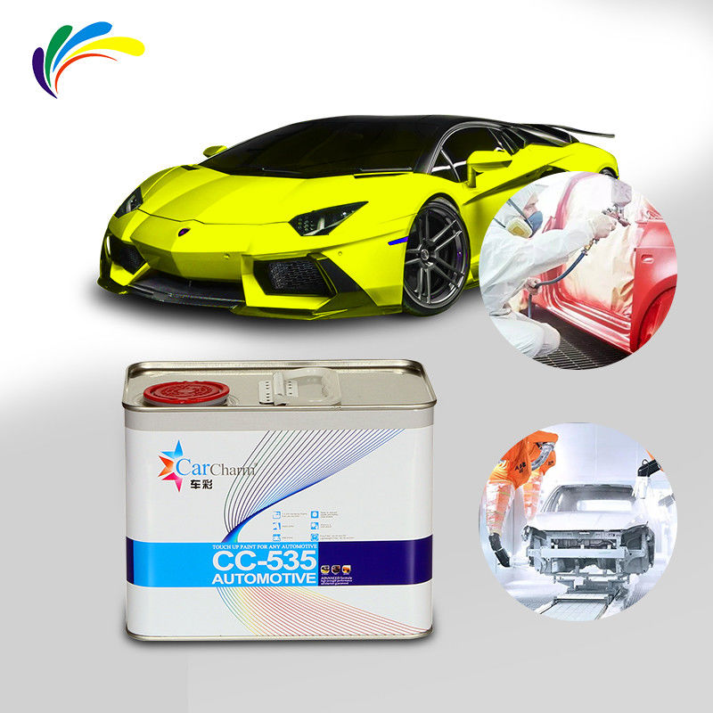 Peinture de voiture de finition acrylique Meklon auto mélange de couleurs Attractive mise en page 2K Top Coat