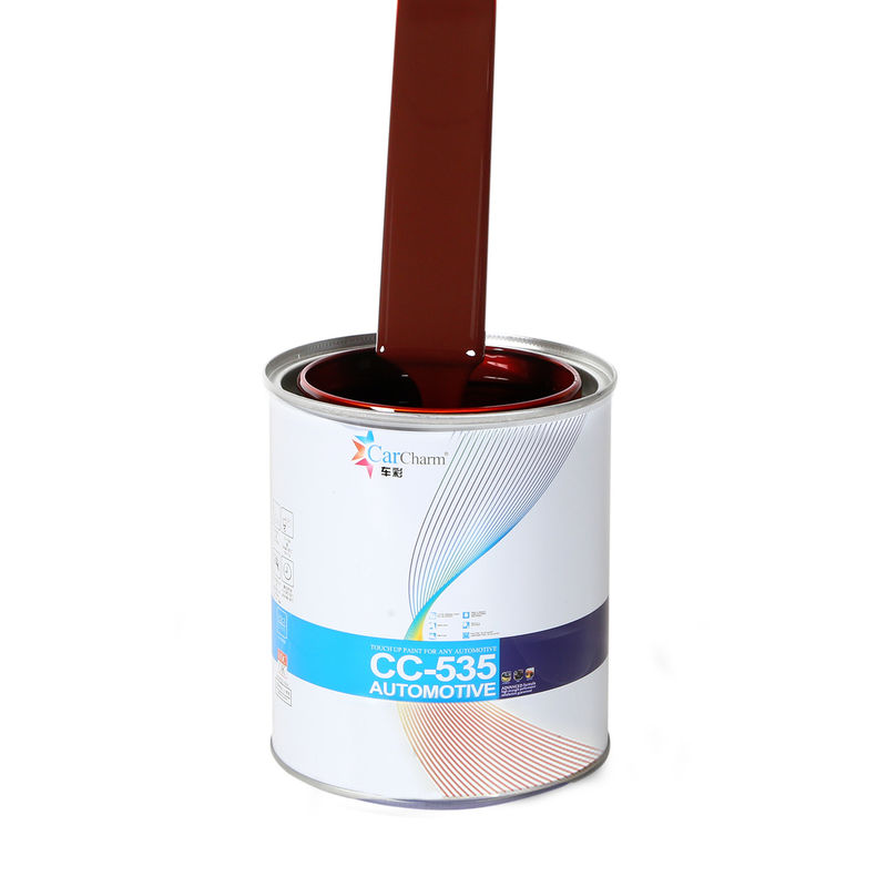 Peinture automobile rouge orange professionnel 5L pour une finition durable