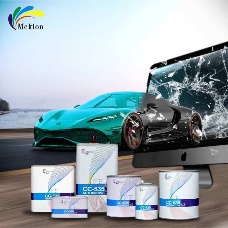 Peinture de voiture mixte prête pour Audi LX5D bleu glacier avec couleur assortie