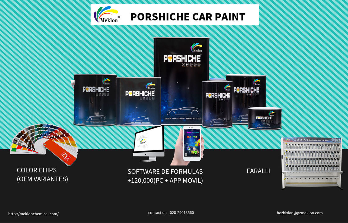 Puissance de couverture élevée Refinition profonde et pleine teinte Refinition de la peinture automobile P-209 bleu violet pour véhicules