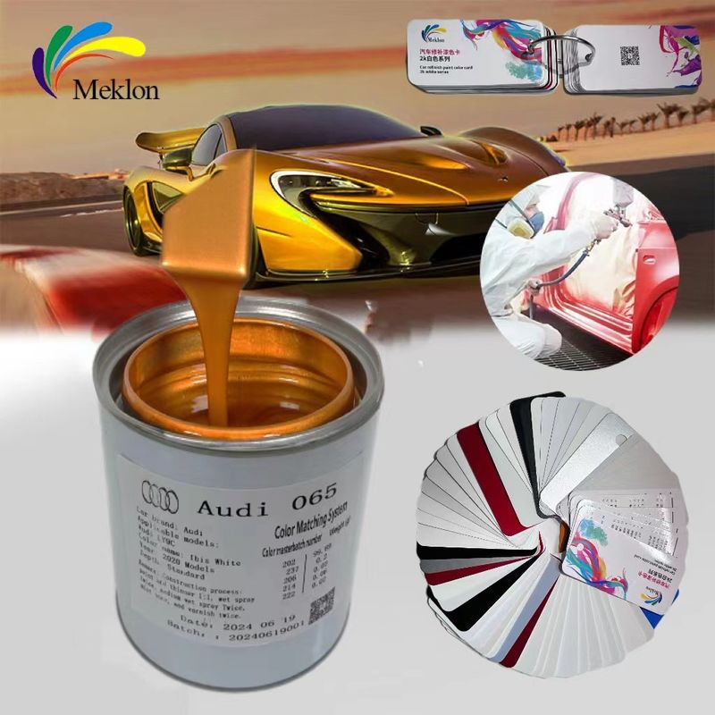 Toyota 1B2 de haute performance en or Refinish Formulaire de peinture de voiture pour réparation