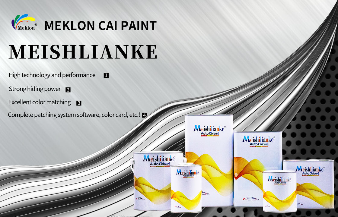Refinir la peinture automobile 2K pourpre peinture automobile pour les revêtements durables et vibrants