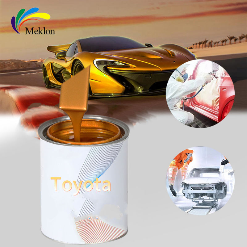 Le modèle russe et kazakh Toyota 1CO Refinish Peinture automobile Pour la peinture de réparation automobile
