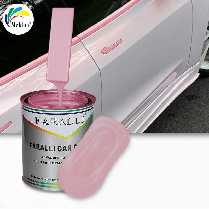Interférence hautement responsable Couleur perle rouge 1Lx12 Peinture de voiture Basecoat pour pulvérisation