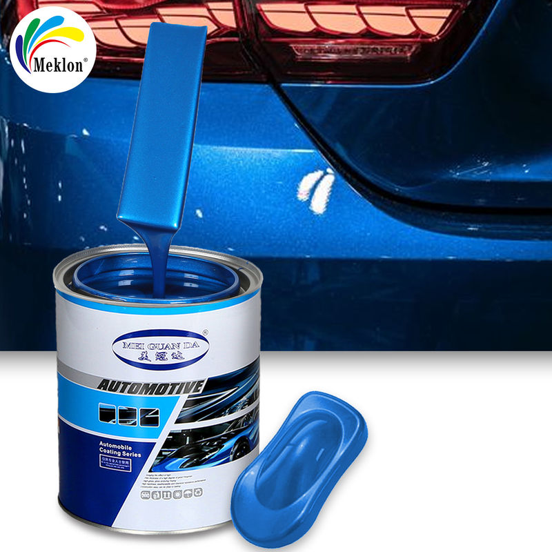 Peinture de finition automobile en couche supérieure solide à un étage à haute teneur en 1K Peinture de finition automobile