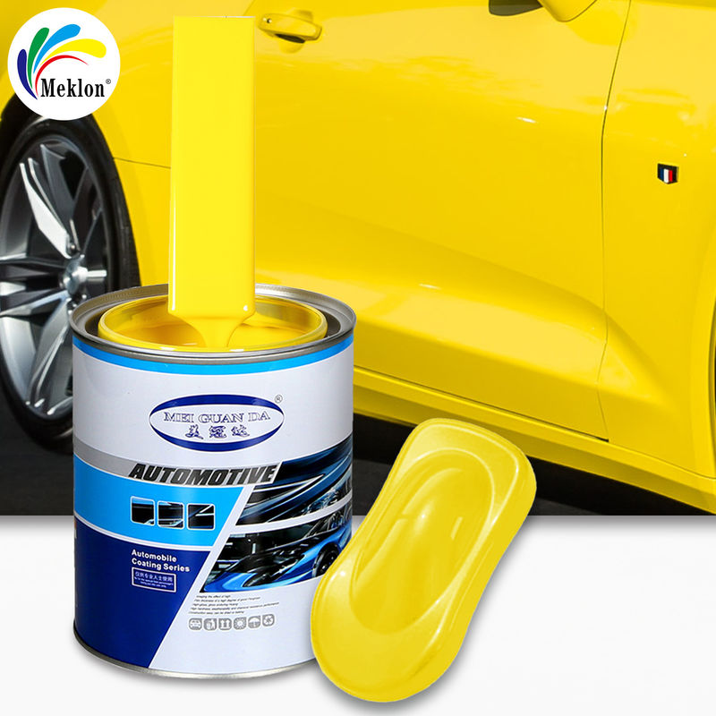 Peinture automobile en gros professionnelle Peinture jaune automobile Auto Spray Peinture céramique Peinture de carrosserie automobile