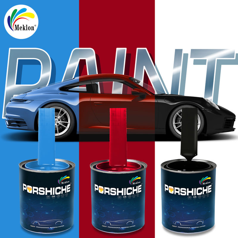 Adhérence supérieure 1K Couche de base bleue Effets miroir Peinture de revêtement automobile Peinture automobile