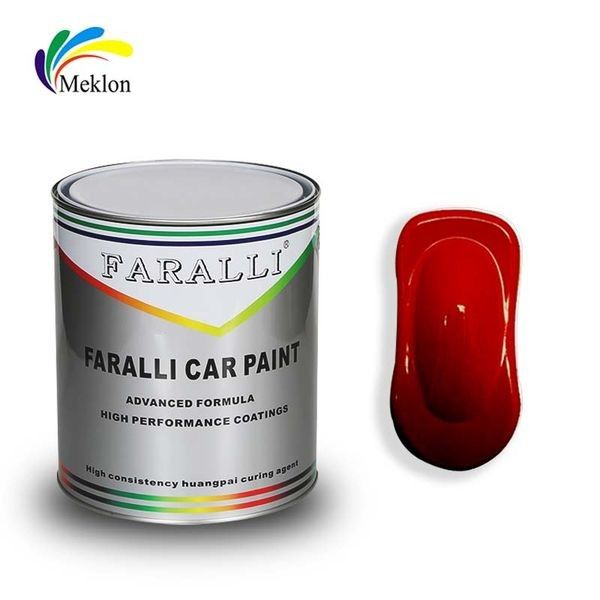 Vente en gros de peinture de finition automobile 2k couleur solide couche supérieure claire Peinture automobile